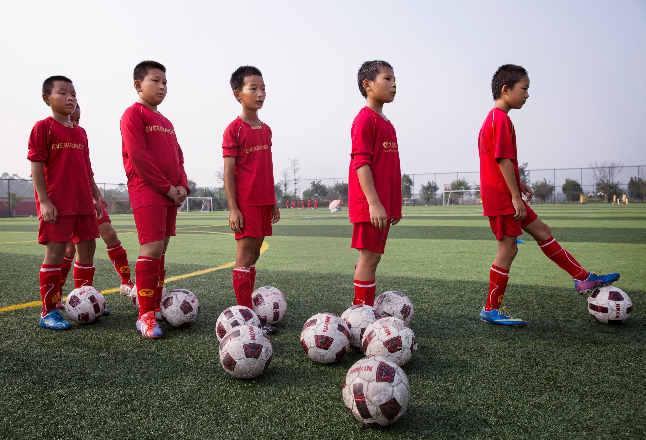 Triển vọng của bóng đá Trung Quốc cũng dựa vào việc phát triển các tài năng trẻ.