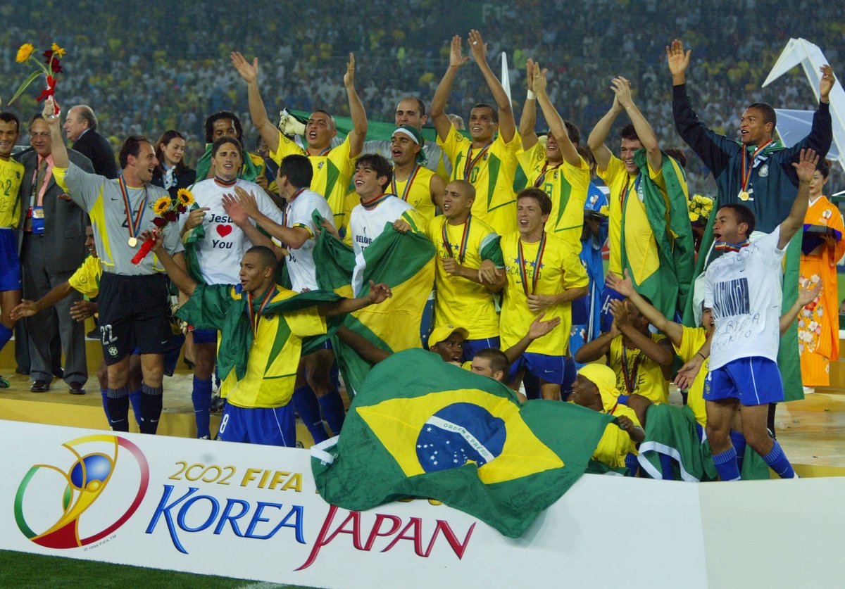 Brazil đã vô địch World Cup tới 5 lần
